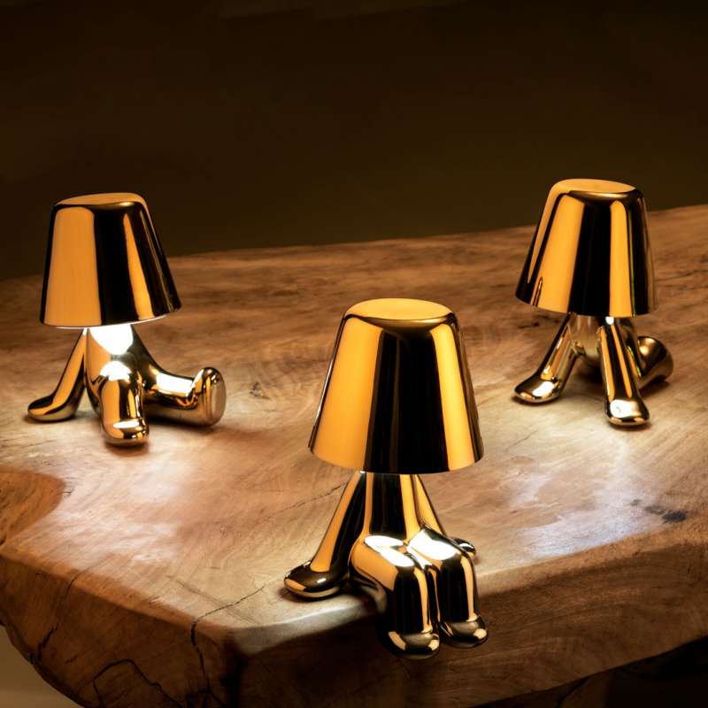 QEEBO Golden Brothers JoeTable Lamp L22 W15 H25cm