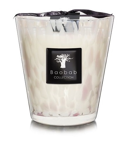 BAOBAB White Pearls Candle Max 16